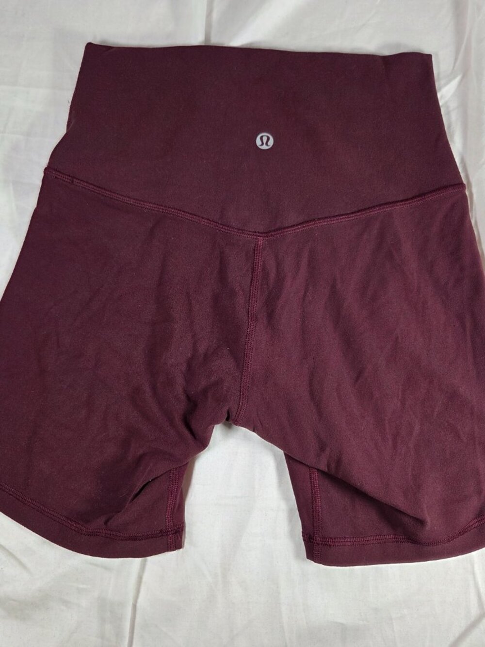 Lululemon Align High-Rise Shorts 6" - Burgundy / Red Merlot - Size 4 - Picture 2 of 3